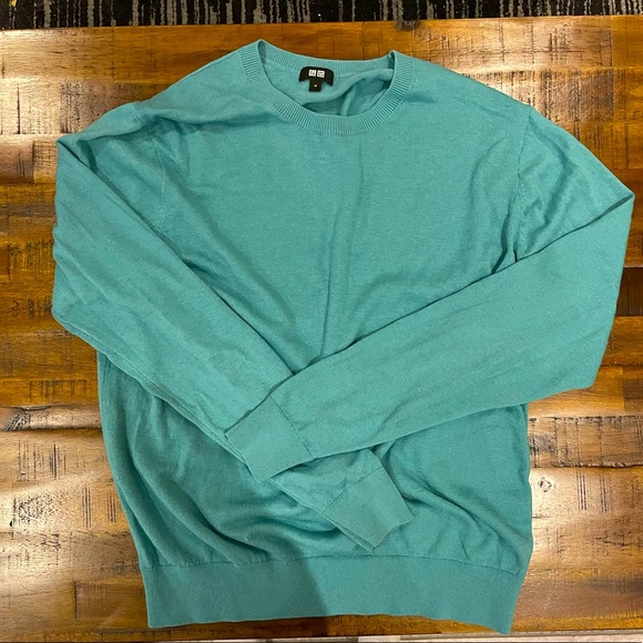 🛍Uniqlo pullover sweater - Mint Green - M (men’s) - Picture 1 of 3